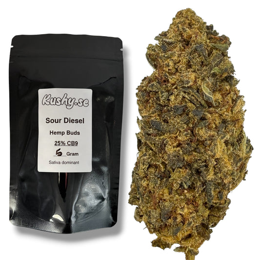 Sour Diesel Buds 25% CB9