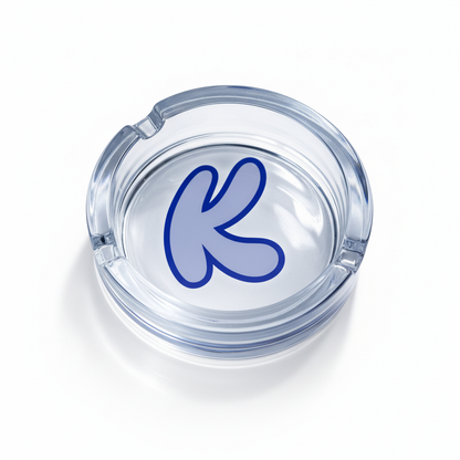 Ashtray overhead view